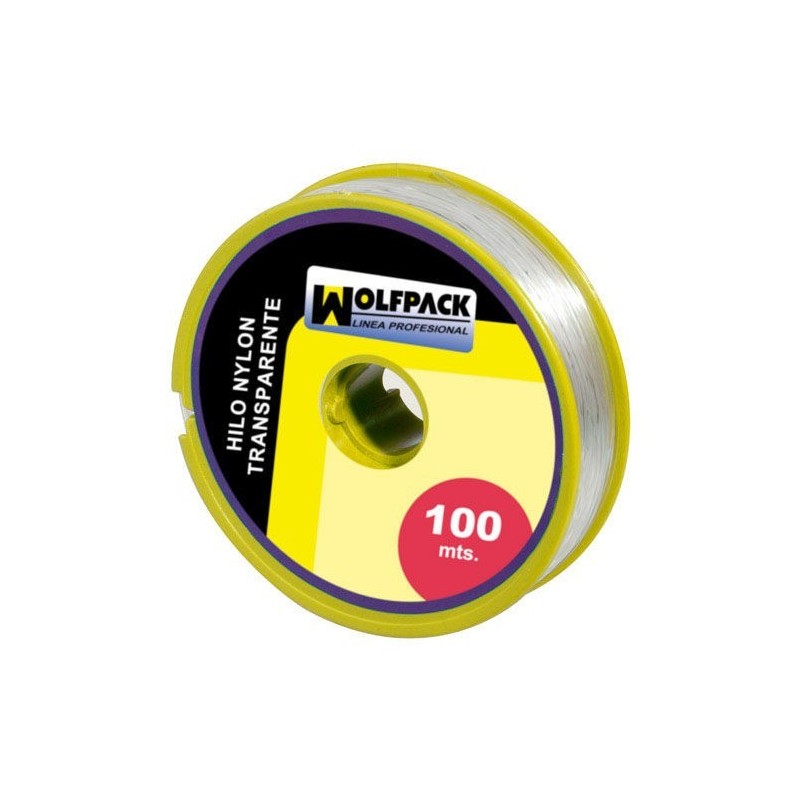 Hilo Nylon Transparente Rollo 100 m.
