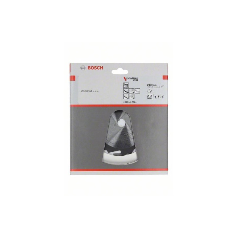 Hoja de sierra circular Bosch Speedline Wood 130 mm ATB-FT 9