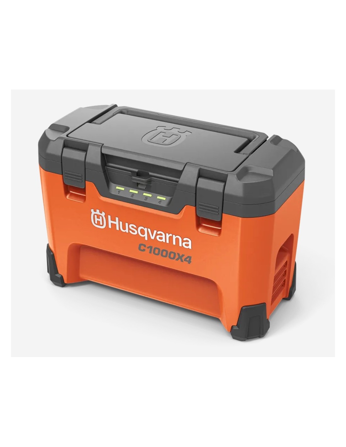 HUSQVARNA MULTICARGADOR PORTATIL 4 BAT 40-C1000X4 | Brintus
