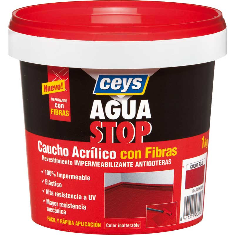 Impermeabilizante Aguastop Caucho Fibras Ceys
