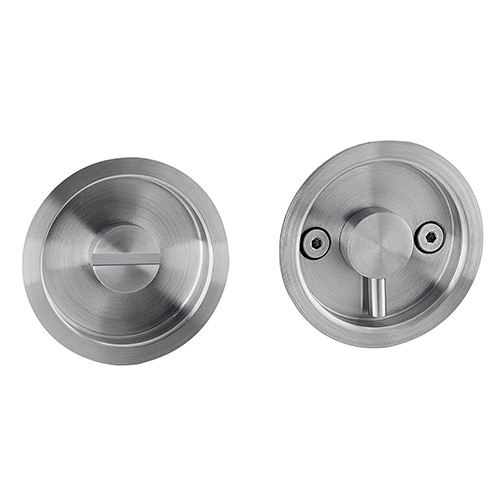 Cerraduras puerta corredera - Kit Tirador Condena IN.04.116 Ø57 mm Inox