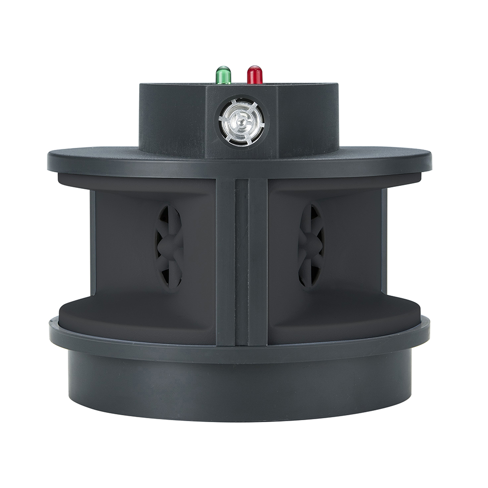 Repele Ratas Por Ultrasonidos Cobertura 500M² Negro