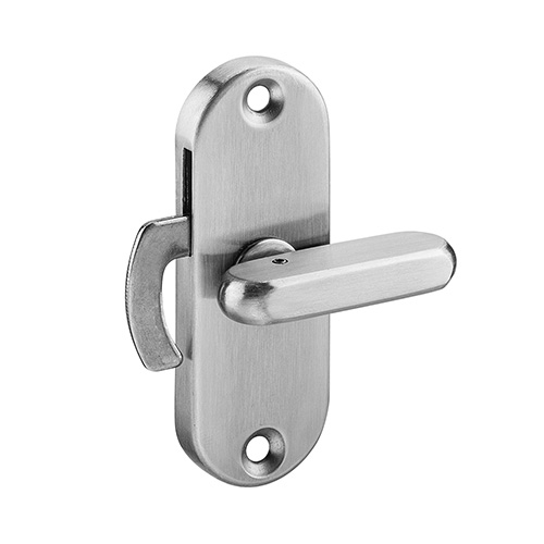 Cerraduras puerta corredera - Cierre de Sobreponer para Puertas Correderas IN.17.619 Inox Satinado