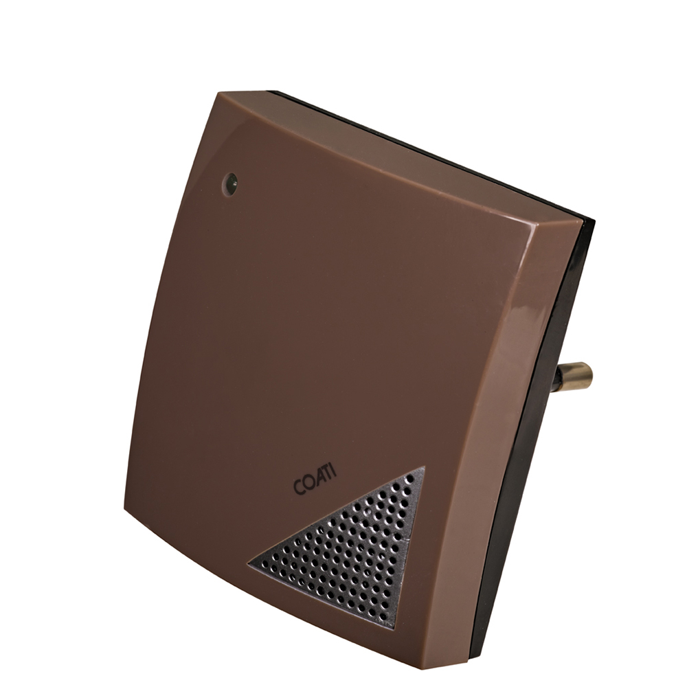 Repele Mosquitos Gris Cálido Por Ultrasonidos Cobertura 25M²