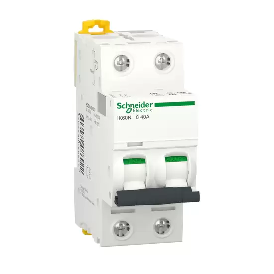 Interruptor Automatico Magnetotermico - IK60N - 2P  Blanco 40 A