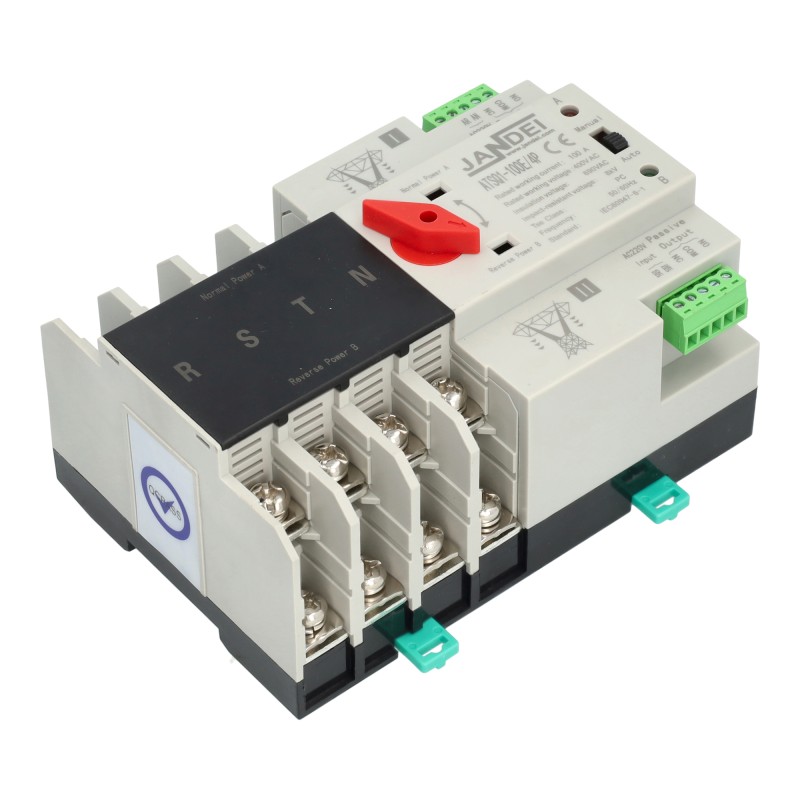 Interruptor de transferencia automática doble alimentación 100A 4P