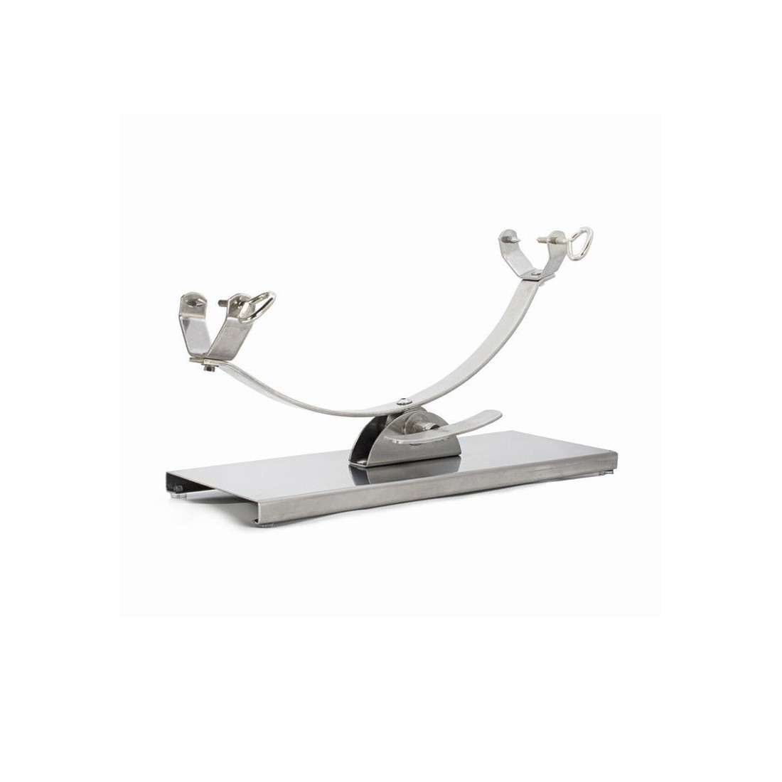 Jamonero de corredera inox.