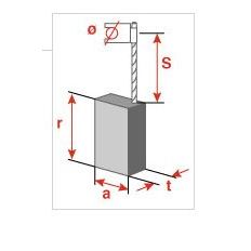 JGO.ESCOBILLAS MAKITA 0848
