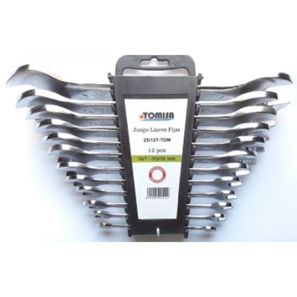 JGO.LLAVES FIJAS 12PZS (6-32MM)