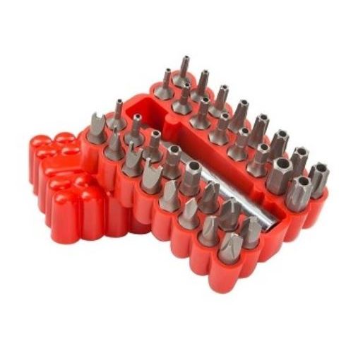 JGO.PUNTAS ATORNILLADOR 33 PIEZAS