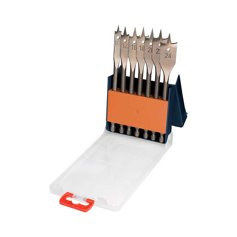 Juego Brocas 7 uds. Pala Surtidas Einhell