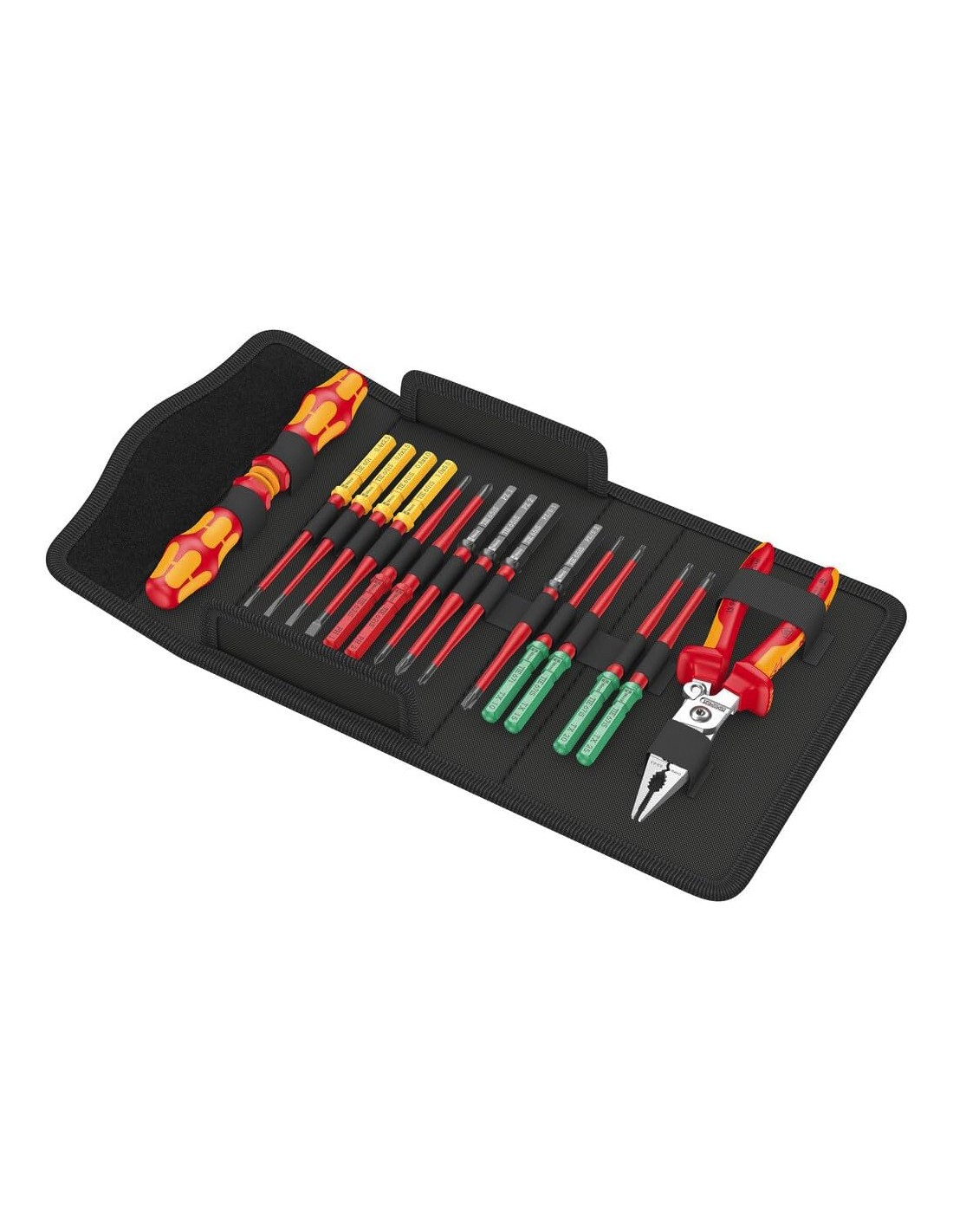 Juego de 17 piezas WERA Kraftform Kompakt VDE 17