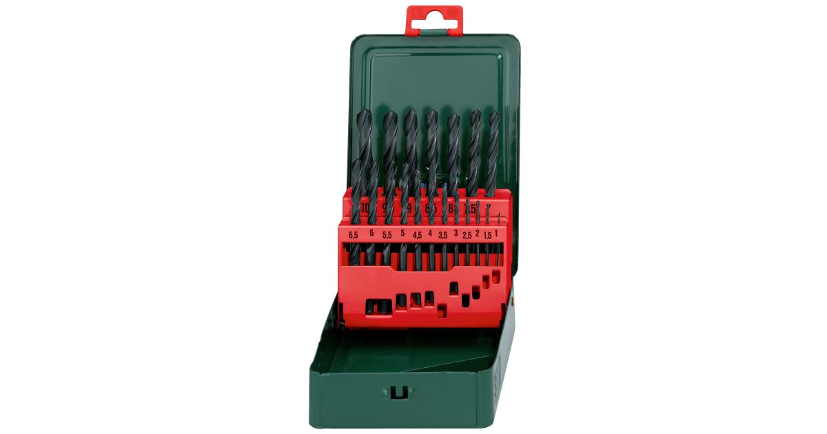 Juego de brocas de promoción METABO HSS-R (19 piezas) 627151000