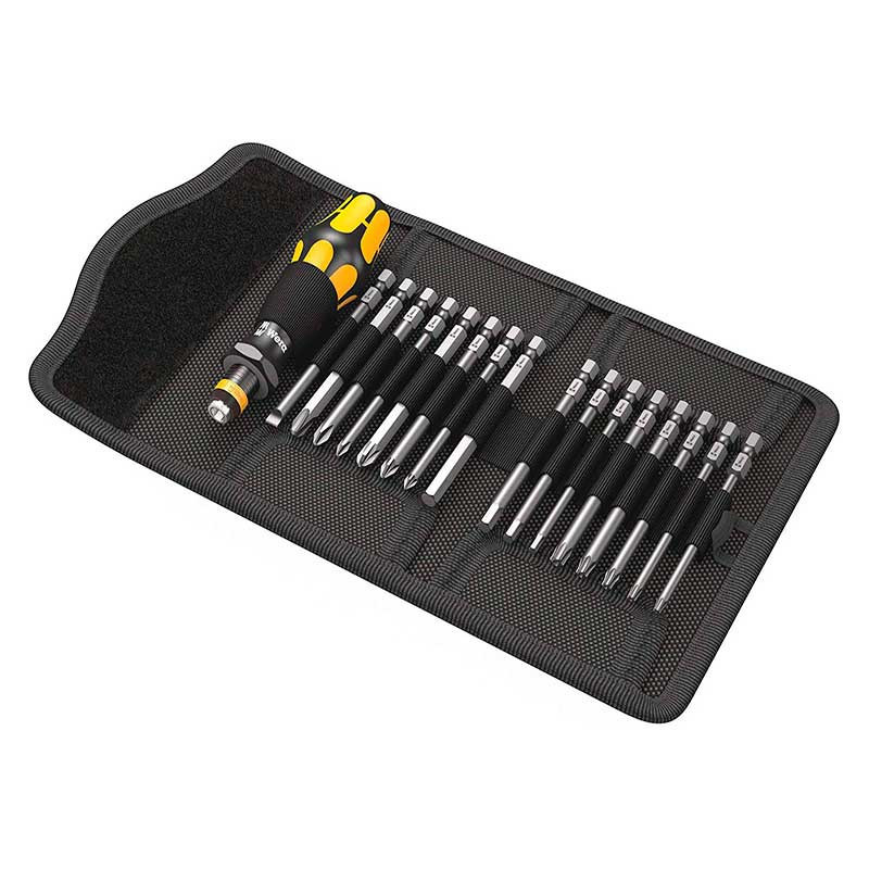 JUEGO DE DESTORNILLADORES KRAFTFORM KOMPAKT 60 ESD Wera