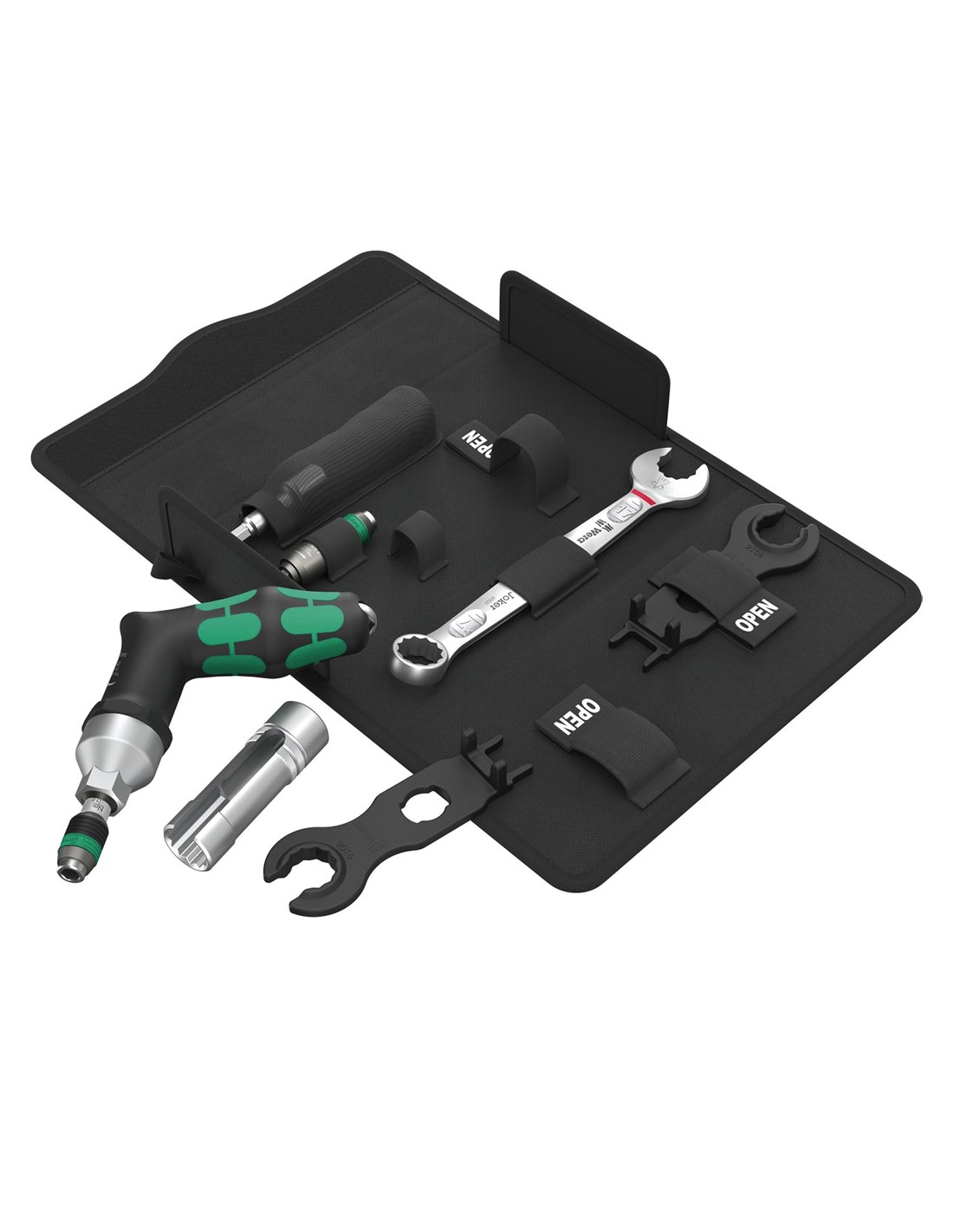 Juego de herramientas para el montaje de sistemas fotovoltáicos WERA 9524 (7 piezas)