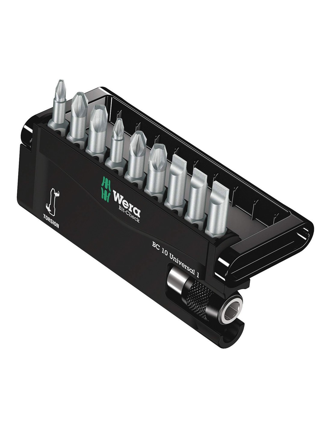 05056161001 Juego de puntas WERA Bit-Check (10 piezas)