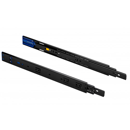 Guías para cajón - Juego Guías H45 Versatile Plus+ Ext. Total Soft Close Negro