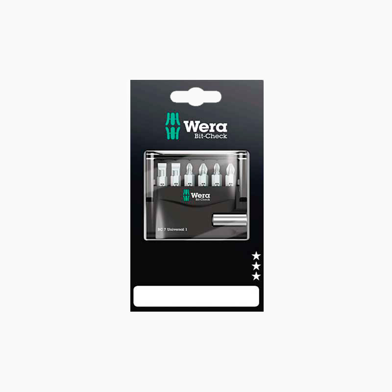 Juego Puntas MINICHECK Classic PL Wera