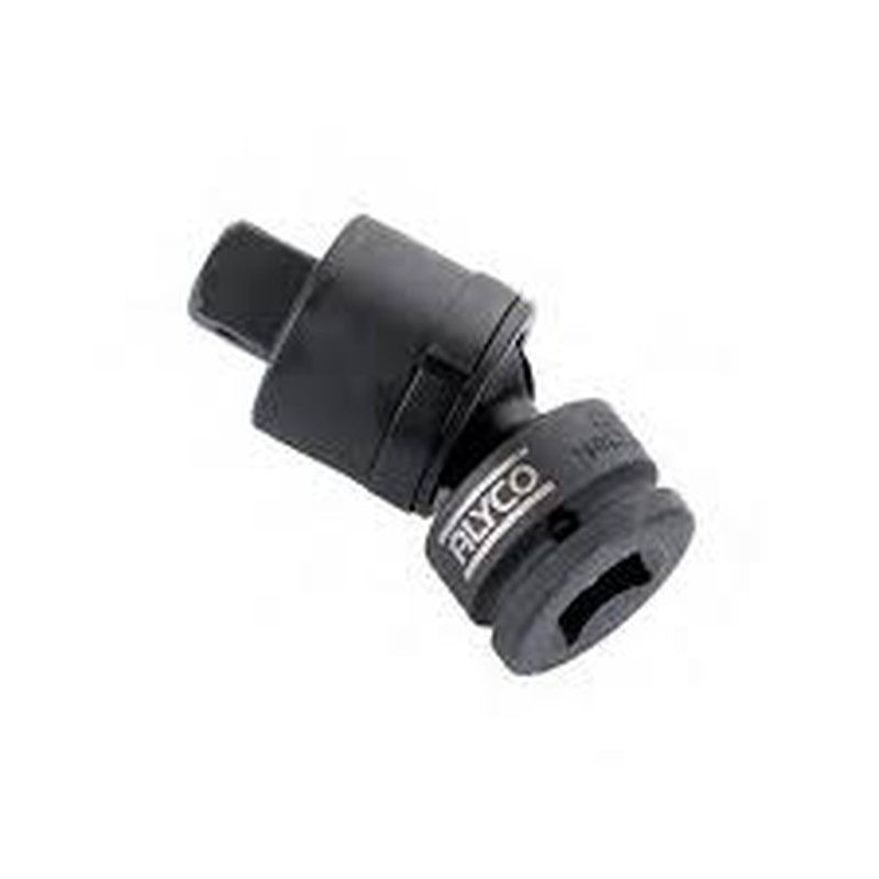 Junta universal con conexión de 1” para aprietes angulares con llaves de vaso de impacto Alyco. Referencia 198495