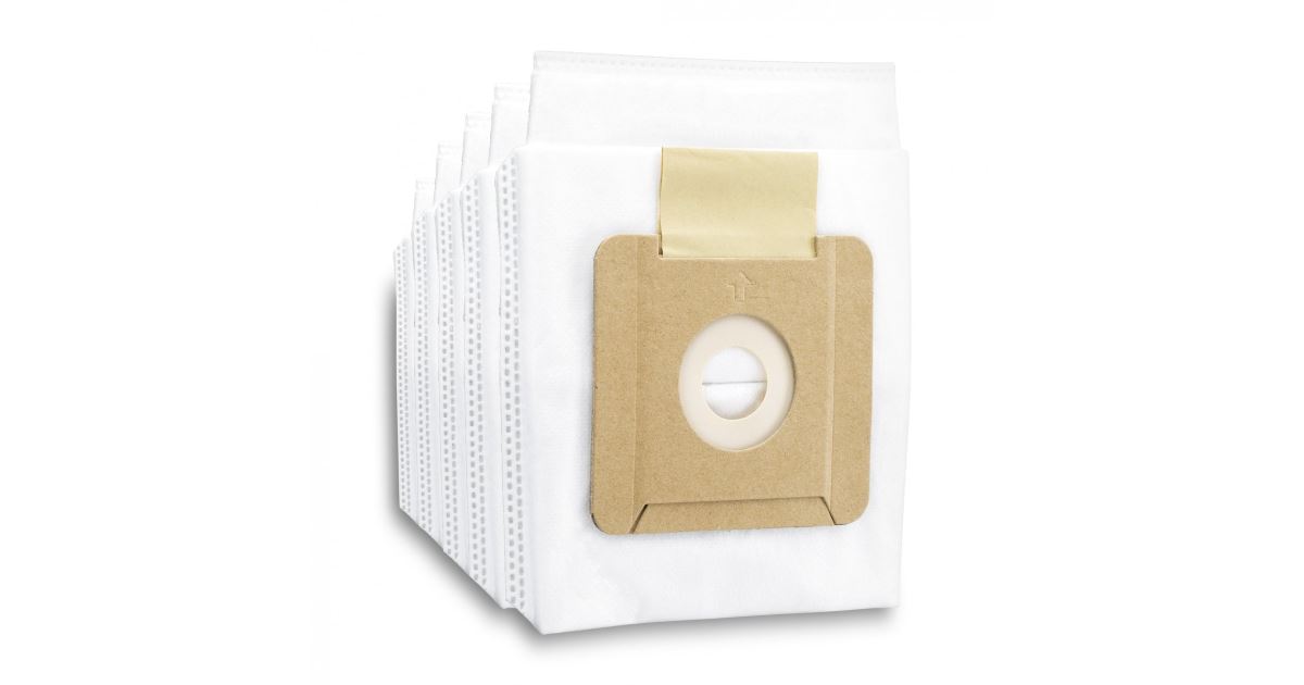 Kärcher Juego de bolsas filtrantes de vellón 5 piezas 28632360
