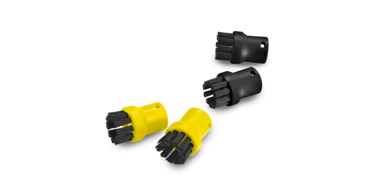 Kärcher Juego de cepillos redondos 2+2 piezas 28632640