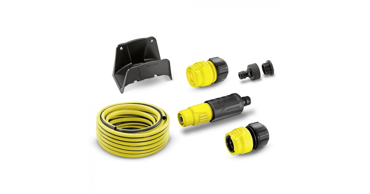 Kärcher Juego de riego con soporte para manguera 1/2", 15m 26451140