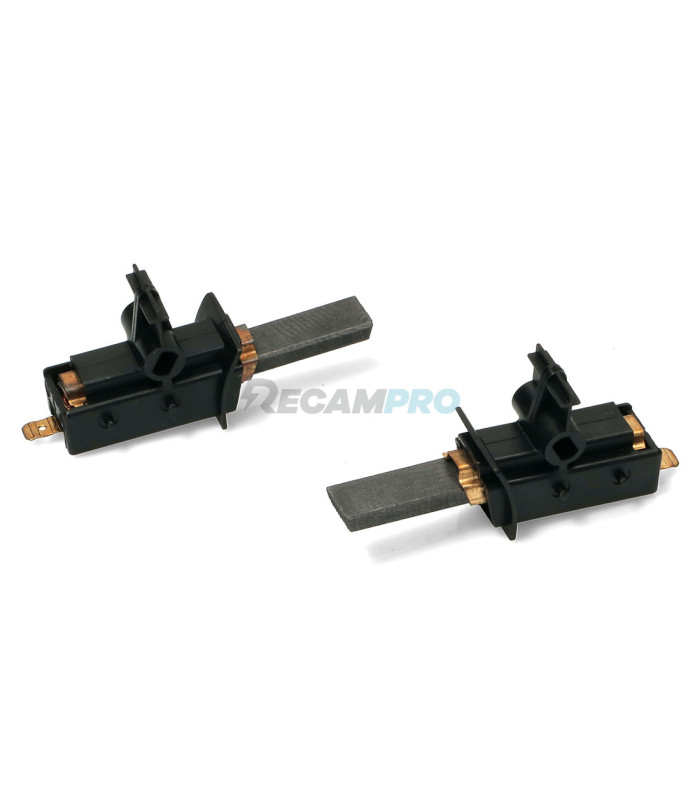 KIT 2 UDS ESCOBILLAS DE CARBÓN MOTOR DE LAVADORA  C00196541