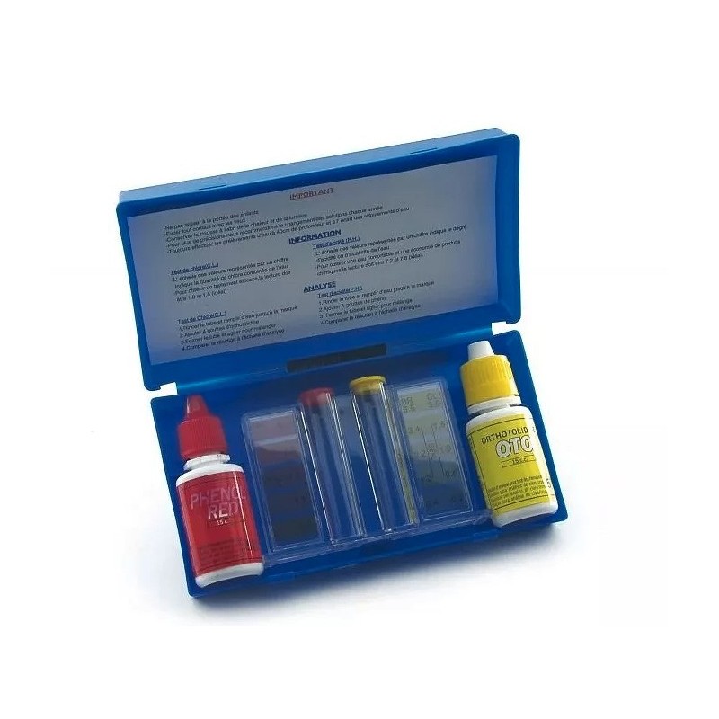 Kit Análisis Reactivos Cloro y pH QUIMICAMP