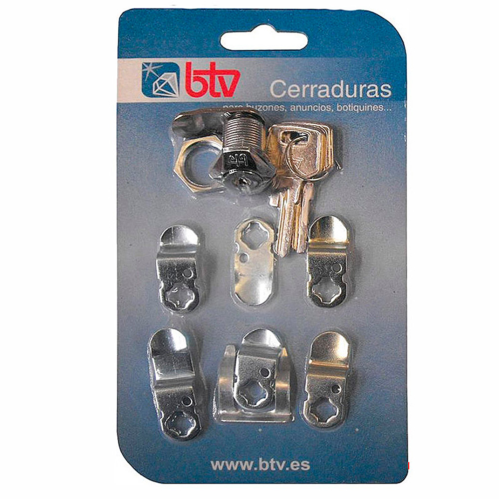 Kit Cerradura Nº 1 Cromo