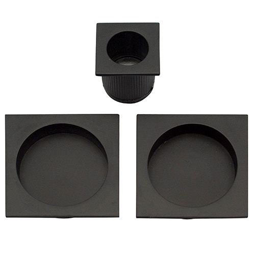 Cerraduras puerta corredera - Kit Tirador Corredera de Paso Cuadrado SV-CCDC