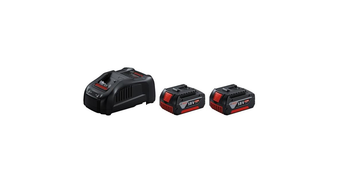Kit de inicio Bosch 2× 18V5.0Ah + GAL1880CV 1600A00B8J