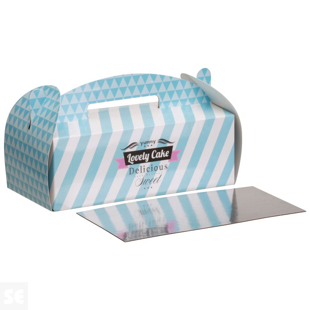 Caja Pastel Y Base