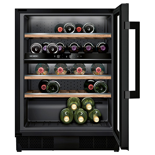Vinotecas - SIEMENS Vinoteca Integrable KU21WAHG0 Negro