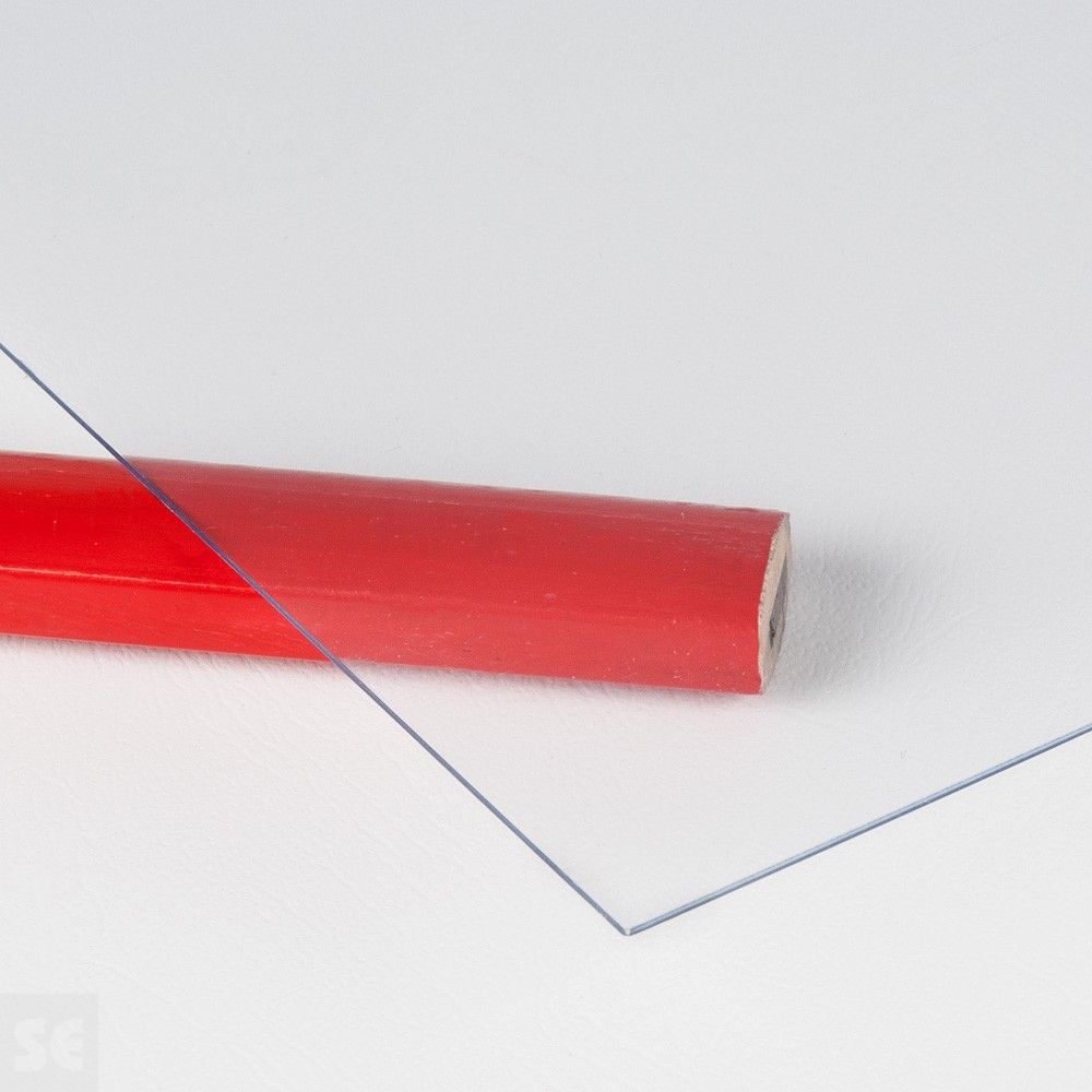 Lámina de PVC transparente semirrígido