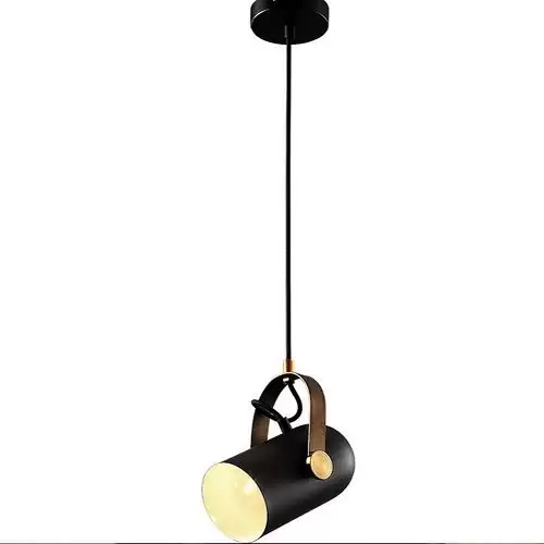 Lampara Colgante Spotlights E27  Negro