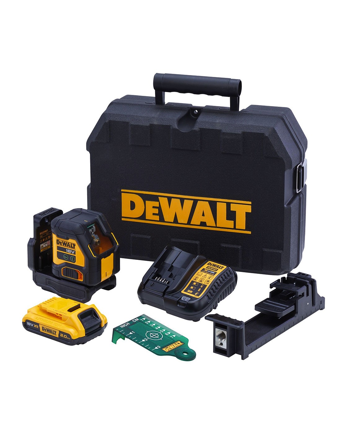Laser Autonivelante DeWALT DCLE34021D1 (1 x 2,0 Ah + DCB107 + Maletín)