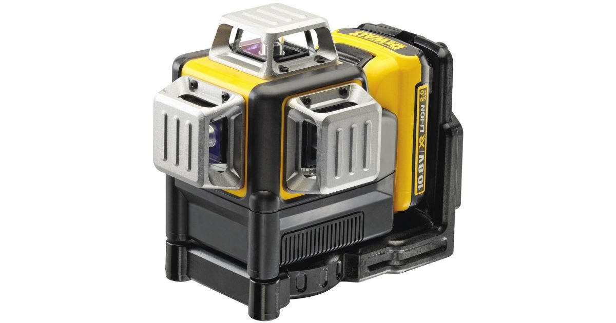Láser cruzado DeWALT, haz verde 3 x 360° DCE089D1G