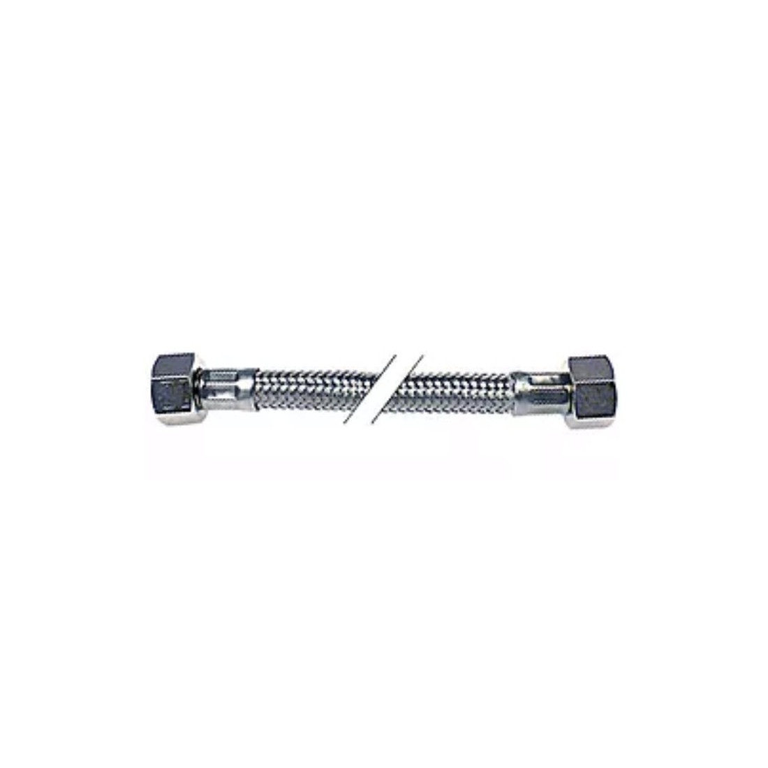 latiguillo flexible trenza inox recto-recto DN8 3/8" L 1000mm