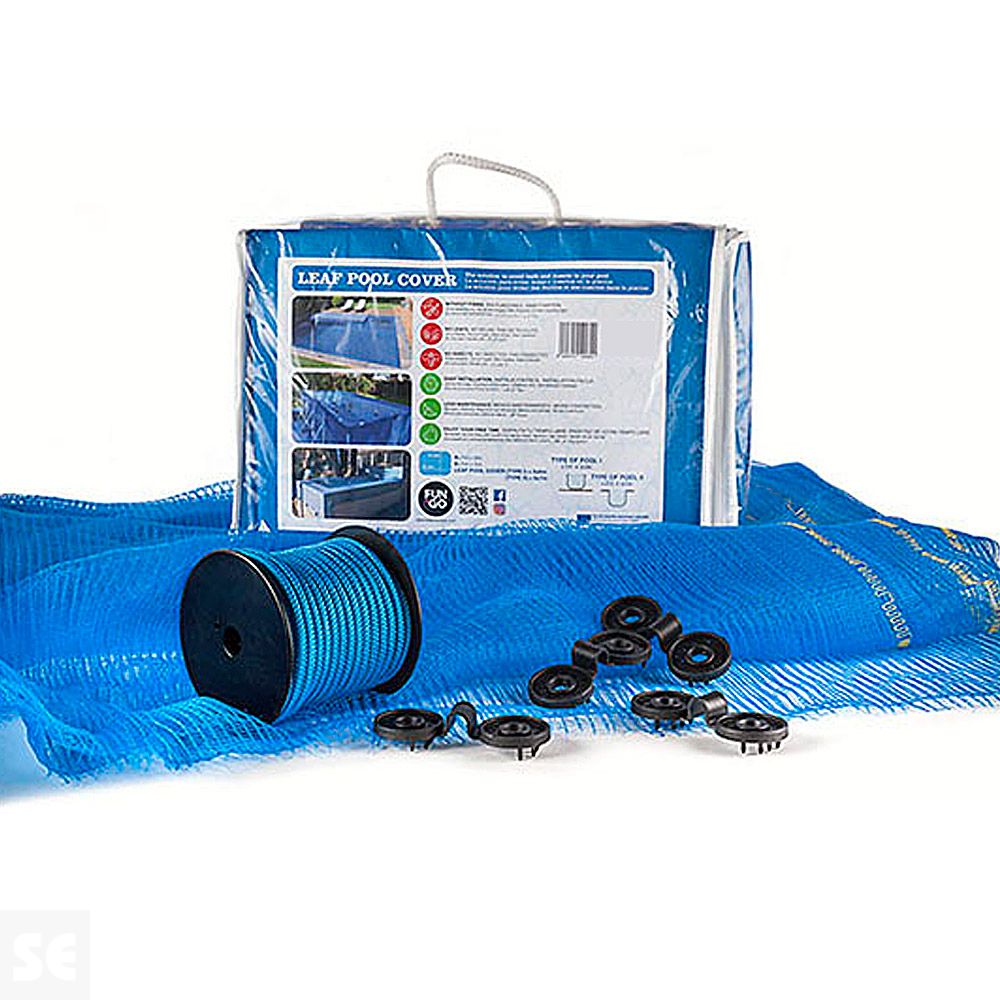 Cubre Piscina Leaf Pool Cover 6x10 m