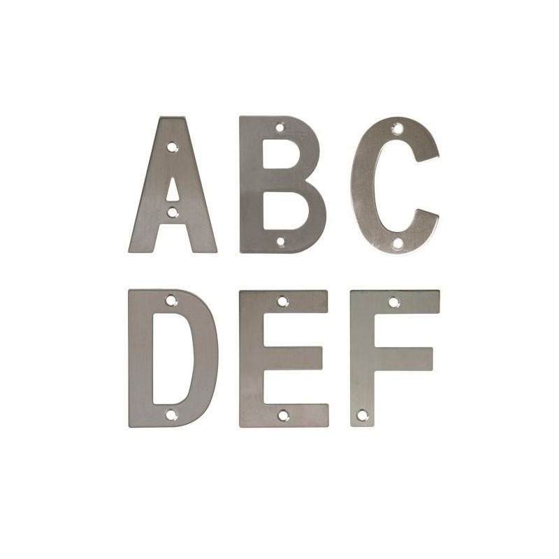 Letras Acero inoxidable 100 mm. Amig