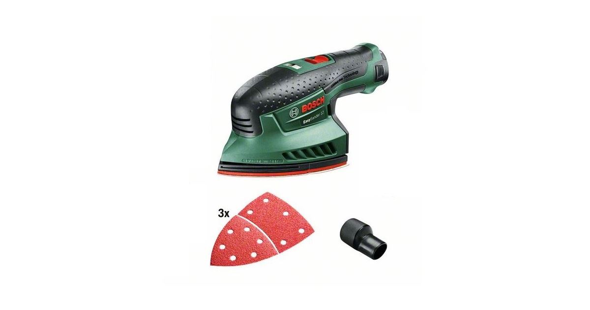 Lijadora múltiple inalámbrica Bosch EasySander12 060397690B