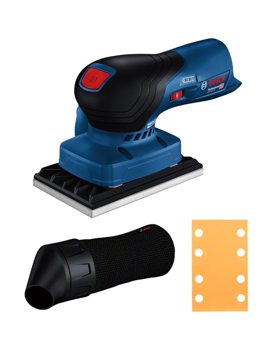 Lijadora Orbital BOSCH GSS 12V-13 (Cuerpo solo)