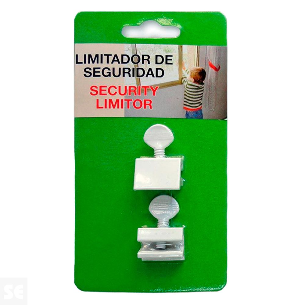 Limitadores de Apertura Aluminio Blancos (2 uds.)