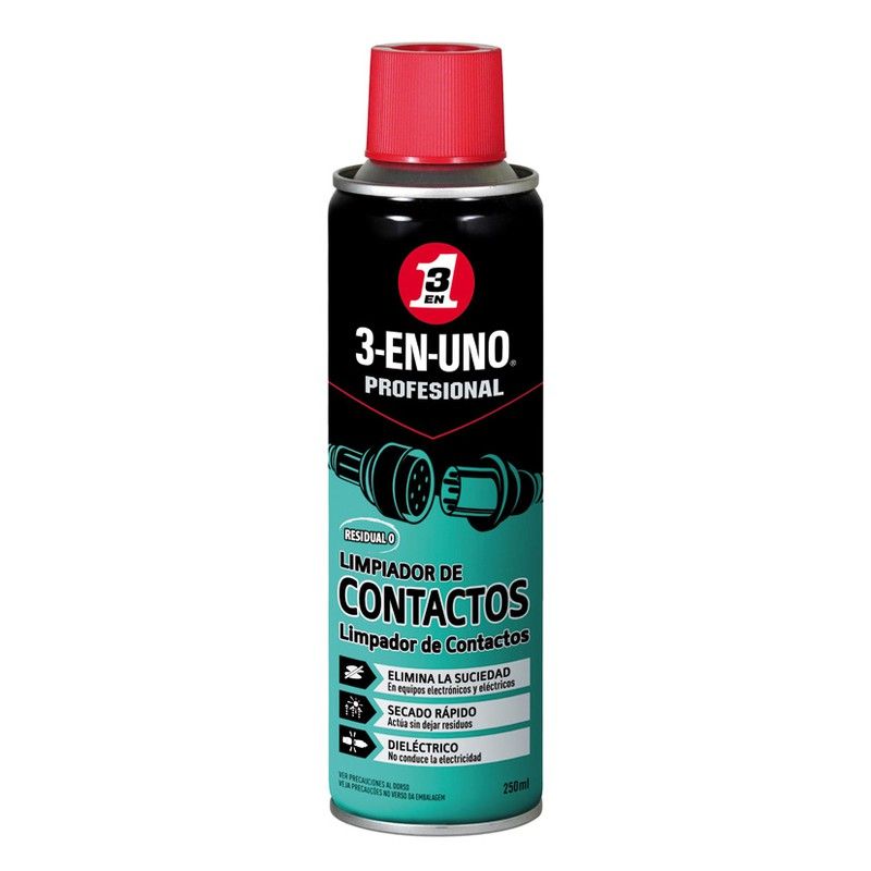 Limpiador De Contactos 3En1 250 Ml. 4598B271 3-En-Uno