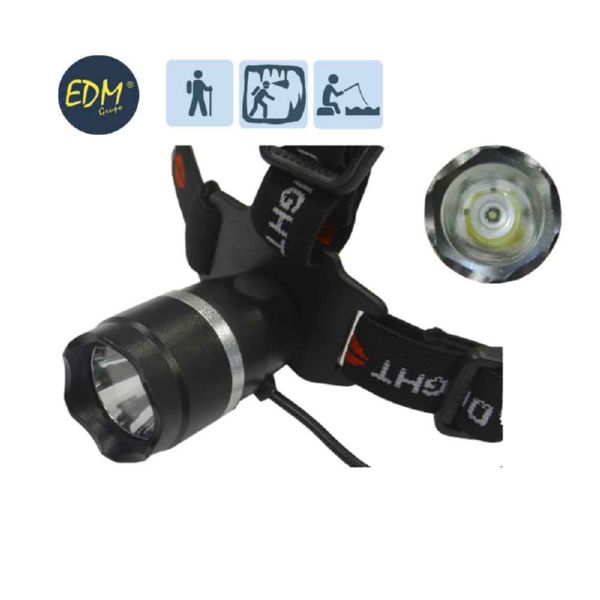 LINTERNA CABEZA SUPER LED 3W 150 LUMEN