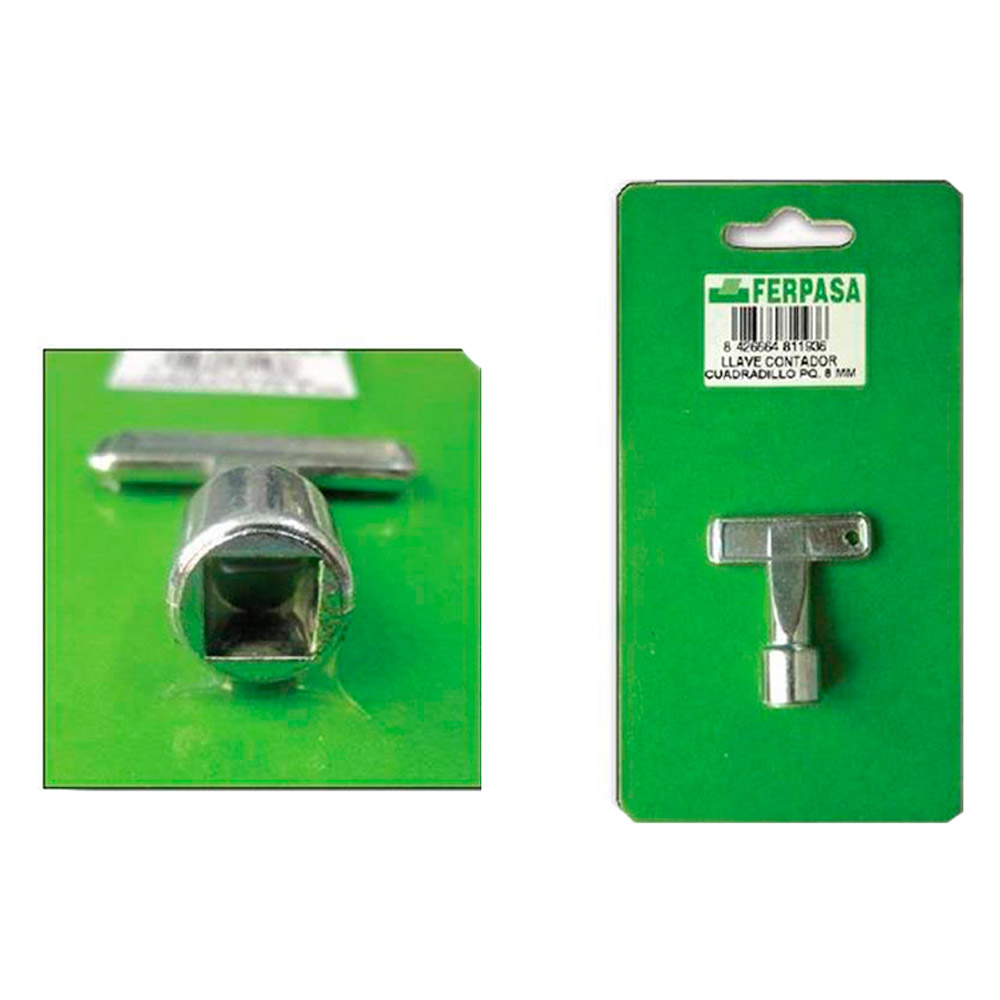 Llave Contador Cuadradillo 8 mm