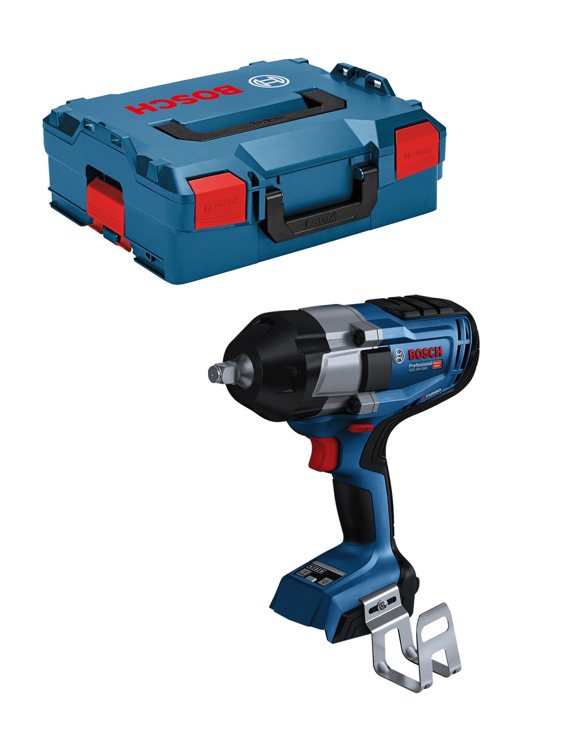 Llave de Impacto BOSCH GDS 18V-1000 (Cuerpo solo + L-Boxx 136)