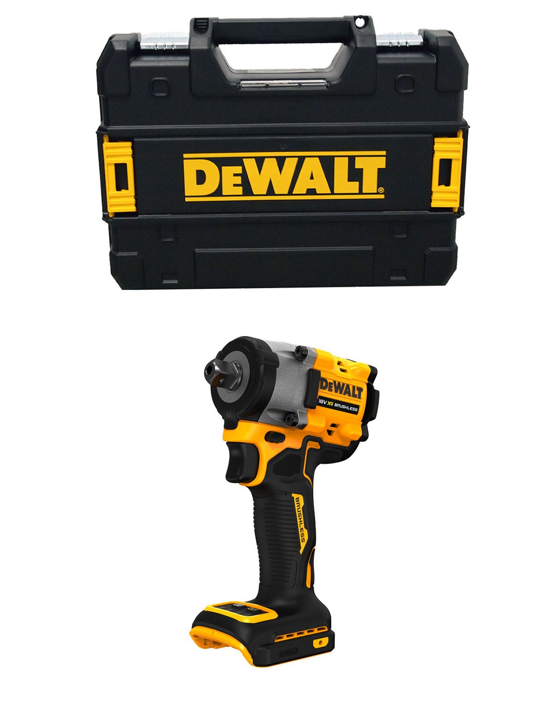 Llave de Impacto DeWALT DCF922NT (Cuerpo solo + TSTAK II)