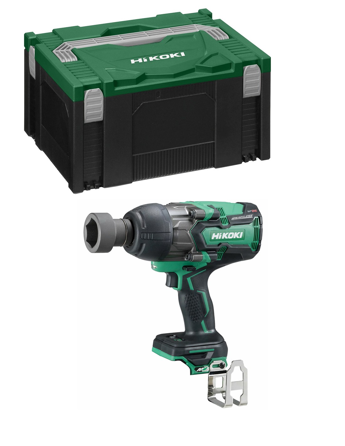 Llave de Impacto HIKOKI WR36DAW2Z (Cuerpo solo + Maletín HSCIII)