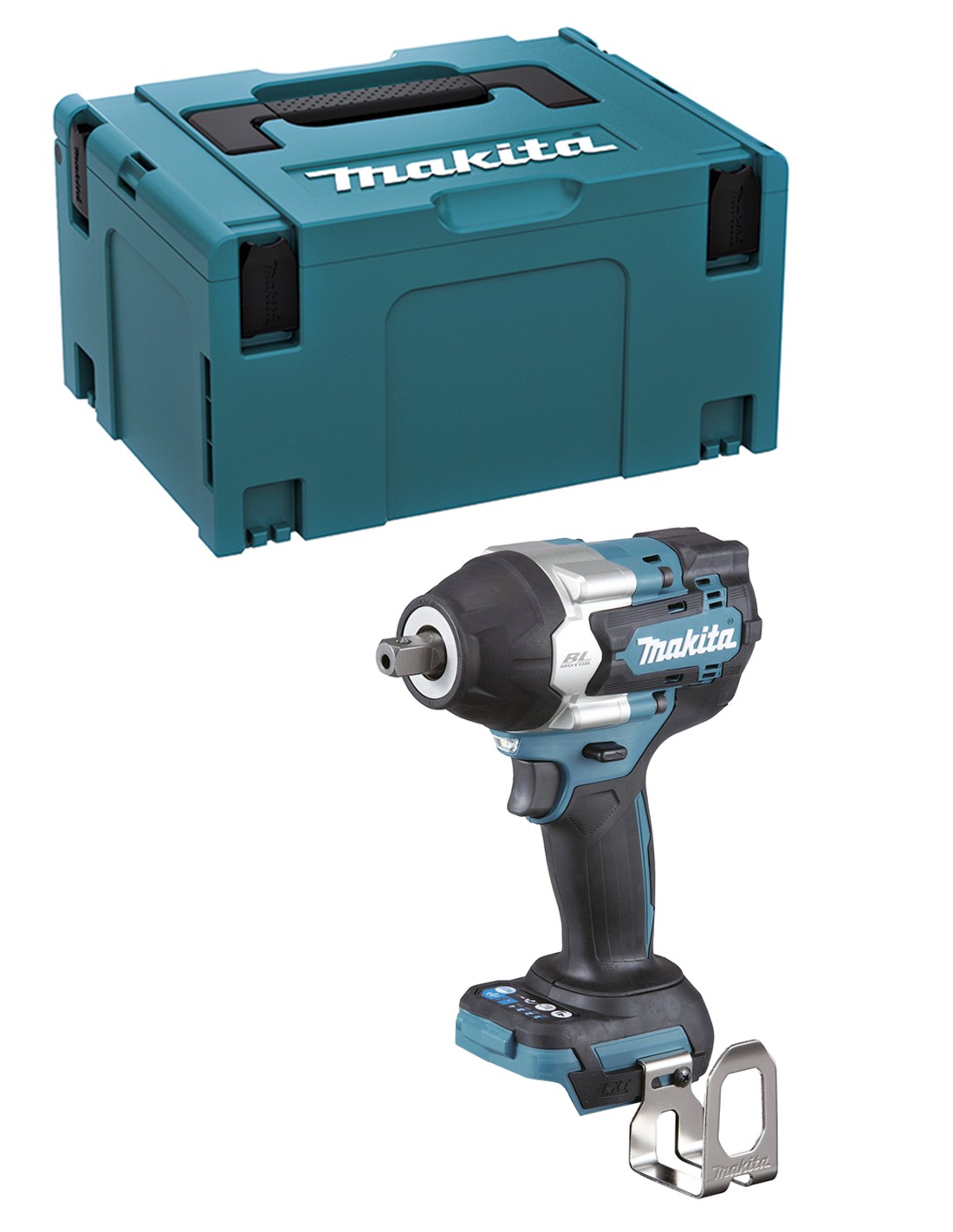 Llave de Impacto MAKITA DTW701ZJ (Cuerpo solo + MAKPAC 3)